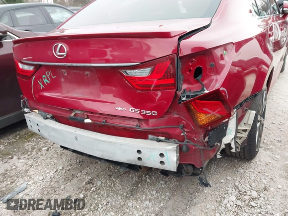 2013 Lexus GS 350 z VIN JTHCE1BL6D5015637, wystawiony jako IAAI lot #42059657 z przebiegiem 210 472 mil mil oraz . Historia ofert i sprzedaży dostępna na DreamBid. Obrazek 6.