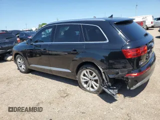 2018 Audi Q7 Premium Plus with VIN WA1LAAF7XJD016585, listed as a Copart auction lot 62598545 with 84,557 mi miles and Salvage title. Bid and sale history available at DreamBid. Image 2.