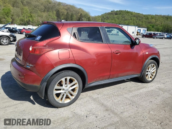 2012 Nissan Juke SL with VIN JN8AF5MV4CT111650, listed as a Copart auction lot 54956025 with 125,132 mi miles and Clean Title. Bid and sale history available at carsss.com. Image 3.