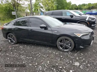 2024 Acura Integra w/A-Spec Package with VIN 19UDE4H32RA009848, listed as a Copart auction lot 58320455 with 10,695 mi miles and Salvage title. Bid and sale history available at DreamBid. Image 4.