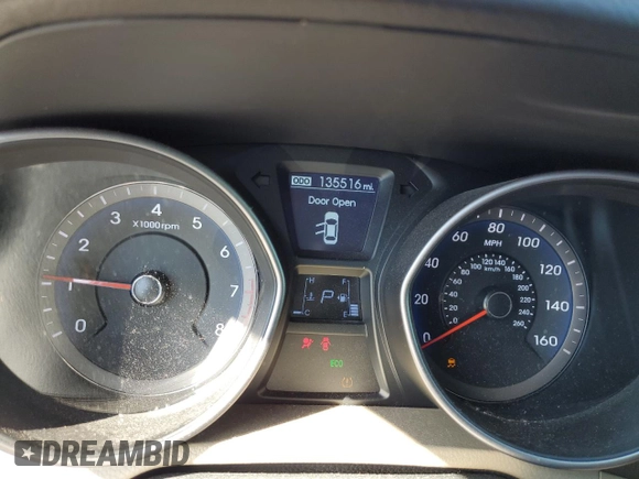 2013 Hyundai Elantra GT with VIN KMHD35LEXDU151905, listed as a Copart auction lot 49274175 with 135,516 mi miles and Salvage Title. Bid and sale history available at carsss.com. Image 9.