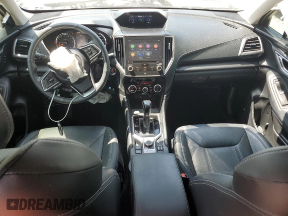 2021 Subaru Forester Touring with VIN JF2SKAXCXMH458971, listed as a Copart auction lot 64107045 with 59,672 mi miles and Salvage title. Bid and sale history available at DreamBid. Image 8.