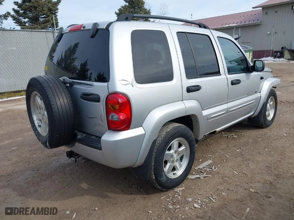 2003 Jeep Liberty Limited with VIN 1J4GL58K43W631080, listed as a IAAI auction lot 41638881 with 178,970 mi miles. Bid and sale history available at carsss.com. Image 4.