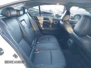 2018 Infiniti Q50 3.0t LUXE with VIN JN1EV7AP1JM366672, listed as a IAAI auction lot 41566540 with 86,390 mi miles. Bid and sale history available at carsss.com. Image 8.