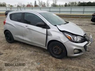 2020 Chevrolet Spark LS with VIN KL8CB6SA3LC406897, listed as a Copart auction lot 51413405 with 124,559 mi miles and Salvage Title. Bid and sale history available at DreamBid. Image 4.