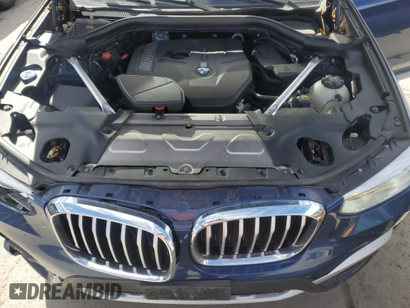 2018 BMW X3 xDrive30i with VIN 5UXTR9C56JLD69140, listed as a Copart auction lot 47052265 with 70,640 mi miles and Salvage Title. Bid and sale history available at DreamBid. Image 12.