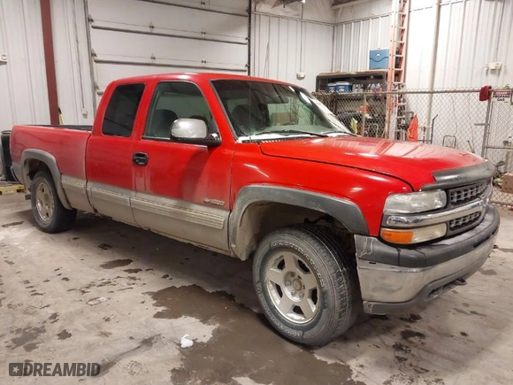 1999 Chevrolet Silverado 1500 LT with VIN 1GCEK19T0XE223896, listed as a IAAI auction lot 41567113 with 0 mi miles. Bid and sale history available at carsss.com. Image 1.