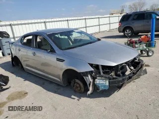 2015 Kia Optima LX with VIN KNAGM4A70F5531536, listed as a Copart auction lot 53731885 with Not provided miles and Salvage title. Bid and sale history available at DreamBid. Image 4.