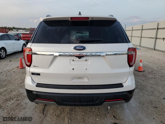 2019 Ford Explorer XLT with VIN 1FM5K7D87KGA03802, listed as a Copart auction lot 47798805 with 55,232 mi miles and Non Repairable. Bid and sale history available at carsss.com. Image 6.