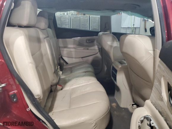 2015 Nissan Murano SL with VIN 5N1AZ2MH5FN267941, listed as a Copart auction lot 46254335 with 0 mi miles and Salvage Title. Bid and sale history available at carsss.com. Image 11.