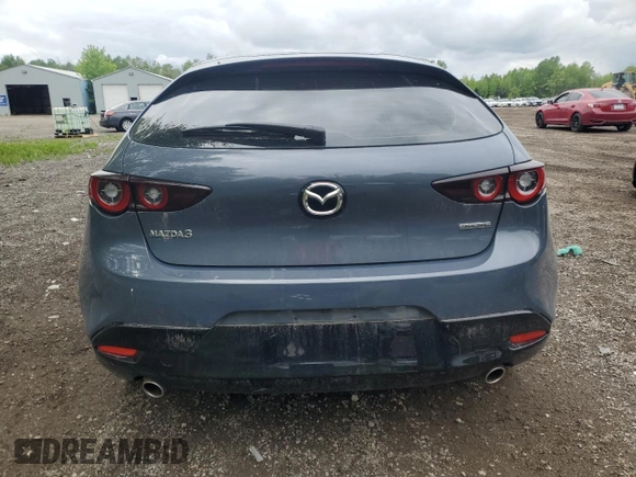 2024 Mazda 3 S Preferred with VIN JM1BPALM5R1715730, listed as a Copart auction lot 57655565 with 18,095 mi miles and Salvage title. Bid and sale history available at DreamBid. Image 6.