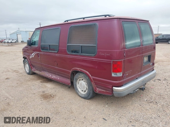 2003 Ford Econoline Cargo Recreational with VIN 1FDRE14W13HA62232, listed as a IAAI auction lot 42105347 with 222,451 mi miles and . Bid and sale history available at DreamBid. Image 3.