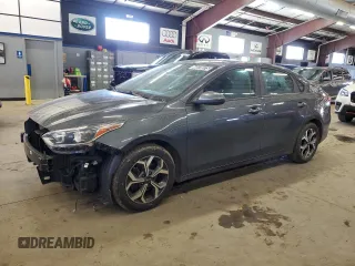 2021 Kia Forte LXS with VIN 3KPF24AD8ME393059, listed as a Copart auction lot 46578375 with 100,748 mi miles and Clean Title. Bid and sale history available at carsss.com. Image 1.