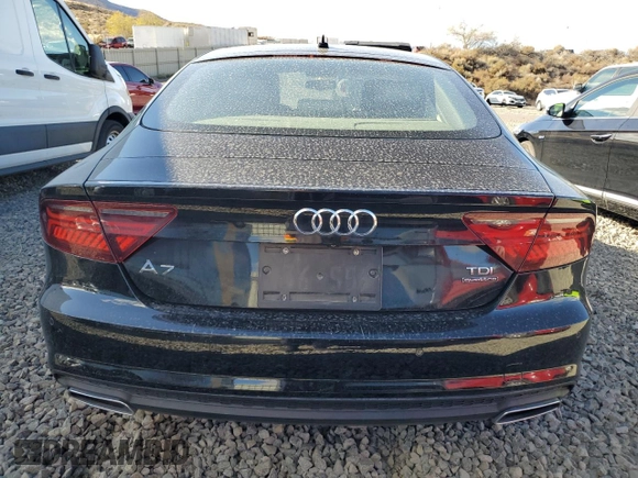 2016 Audi A7 3.0 TDI Premium Plus with VIN WAUWMAFC7GN030810, listed as a Copart auction lot 78931774 with 73,236 mi miles and Salvage Title. Bid and sale history available at carsss.com. Image 6.