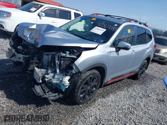 2020 Subaru Forester Special Sports with VIN JF2SKARC7LH426488, listed as a IAAI auction lot 42065643 with 44,824 mi miles and . Bid and sale history available at DreamBid. Image 23.