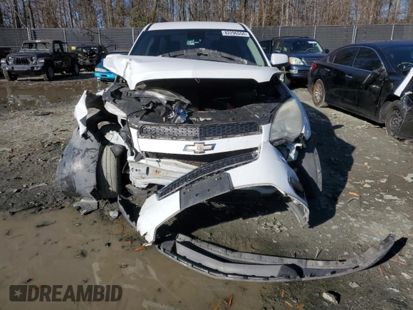 2015 Chevrolet Equinox LT with VIN 2GNALBEKXF1118952, listed as a Copart auction lot 82296554 with 124,274 mi miles and Salvage Title. Bid and sale history available at carsss.com. Image 5.