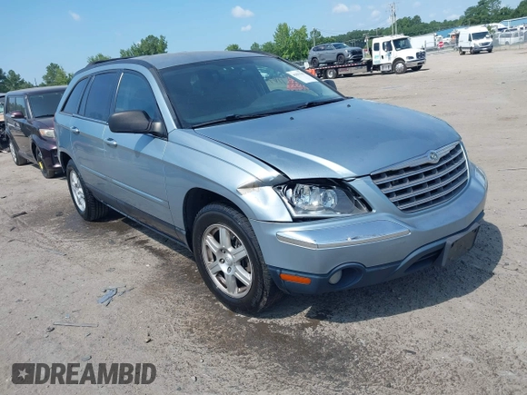 2006 Chrysler Pacifica Touring z VIN 2A4GM68406R888383, wystawiony jako IAAI lot #42593565 z przebiegiem 204 470 mil mil oraz . Historia ofert i sprzedaży dostępna na DreamBid. Obrazek 1.