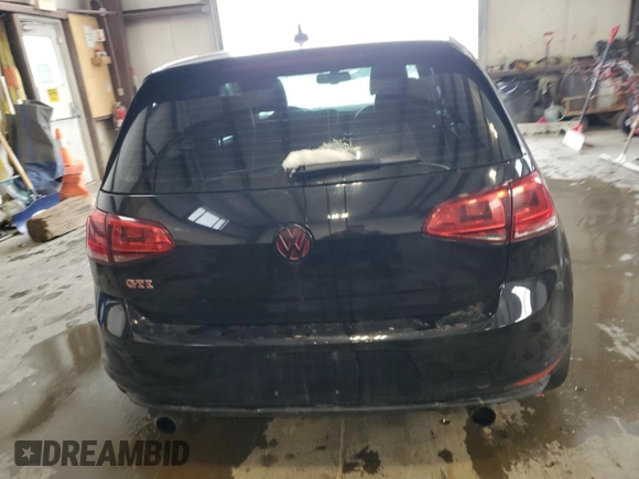 2015 Volkswagen Golf GTI S w/Performance Pkg with VIN 3VWT47AU4FM070471, listed as a Copart auction lot 86732714 with 108,620 mi miles and Salvage Title. Bid and sale history available at carsss.com. Image 6.