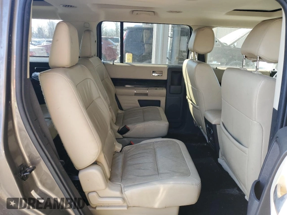 2014 Ford Flex SEL z VIN 2FMGK5C89EBD38280, wystawiony jako Copart lot #47172445 z przebiegiem 221 729 mil mil oraz Tytuł czysty. Historia ofert i sprzedaży dostępna na DreamBid. Obrazek 11.
