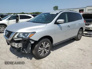 2019 Nissan Pathfinder SV z VIN 5N1DR2MM3KC597481, wystawiony jako Copart lot #59010155 z przebiegiem 155 973 mil mil oraz Czysty tytuł • Clean title. Historia ofert i sprzedaży dostępna na DreamBid. Obrazek 1.