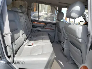2003 Lexus LX 470 z VIN JTJHT00W633531685, wystawiony jako Copart lot #49729305 z przebiegiem 237 447 mil mil oraz Szkoda całkowita • Salvage title. Historia ofert i sprzedaży dostępna na DreamBid. Obrazek 11.