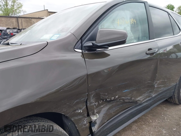 2023 Chevrolet Equinox LT с VIN 3GNAXUEG7PL175315, выставлен на аукционе IAAI как лот 42260399 с пробегом 22 800 миль миль и . История ставок и продаж доступна на DreamBid. Изображение 6.