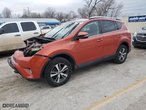 2016 Toyota RAV4 XLE with VIN 2T3RFREV5GW409440, listed as a Copart auction lot 87052294 with 0 mi miles and Salvage Title. Bid and sale history available at carsss.com. Image 1.