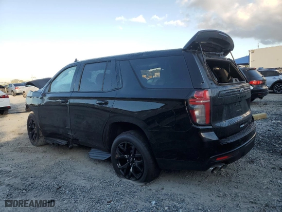 2024 Chevrolet Tahoe RST with VIN 1GNSKRKL5RR140270, listed as a Copart auction lot 43574275 with 22,030 mi miles and Non Repairable. Bid and sale history available at carsss.com. Image 2.