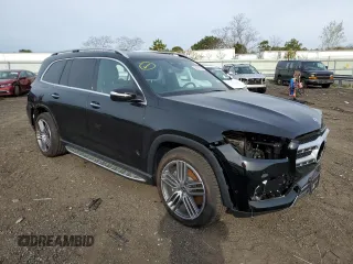 2022 Mercedes-Benz GLS 450 with VIN 4JGFF5KE4NA710045, listed as a Copart auction lot 50248833 with 1,642 mi miles and . Bid and sale history available at DreamBid. Image 4.
