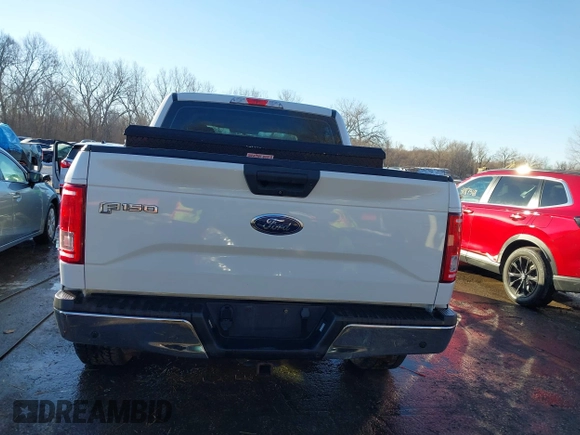 2016 Ford F-150 XLT with VIN 1FTEW1EF7GKE07318, listed as a IAAI auction lot 41316812 with 106,579 mi miles. Bid and sale history available at carsss.com. Image 17.