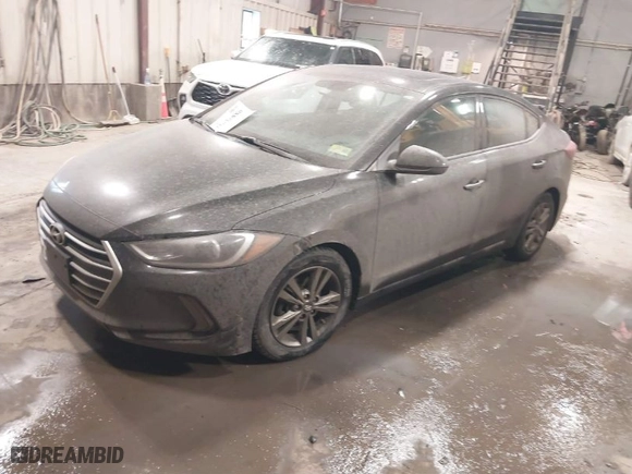 2017 Hyundai Elantra Limited with VIN 5NPD84LF9HH204022, listed as a IAAI auction lot 41636886 with 165,861 mi miles. Bid and sale history available at carsss.com. Image 2.