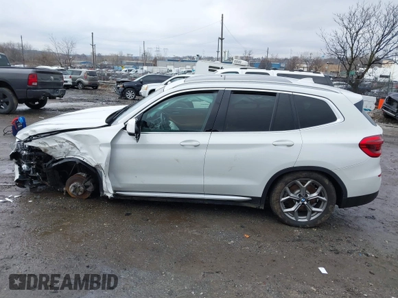 2020 BMW X3 xDrive30i with VIN 5UXTY5C0XL9D36965, listed as a IAAI auction lot 41578019 with Not Provided miles and . Bid and sale history available at DreamBid. Image 13.