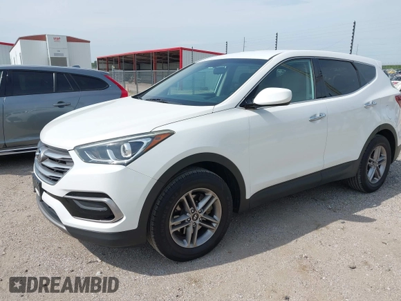 2017 Hyundai Santa Fe 2.4L with VIN 5NMZTDLB5HH018198, listed as a IAAI auction lot 42523632 with 144,883 mi miles and . Bid and sale history available at DreamBid. Image 18.