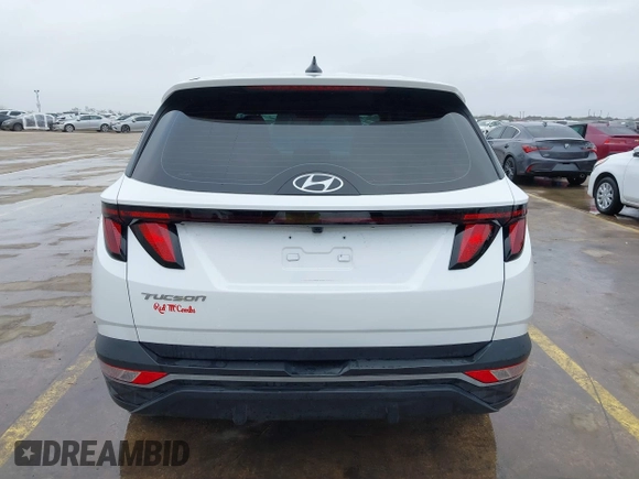 2024 Hyundai Tucson SE with VIN 5NMJA3DE4RH299305, listed as a IAAI auction lot 41200216 with 14,998 mi miles and . Bid and sale history available at DreamBid. Image 16.