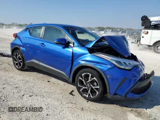 2021 Toyota C-HR LE with VIN JTNKHMBX7M1107111, listed as a Copart auction lot 47360895 with 69,964 mi miles and Non Repairable. Bid and sale history available at DreamBid. Image 4.