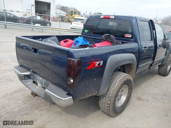 2007 Chevrolet Colorado LT w/2LT with VIN 1GCDS13E878147784, listed as a IAAI auction lot 41690838 with 208,489 mi miles. Bid and sale history available at carsss.com. Image 4.