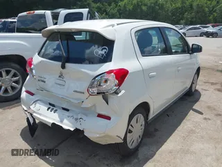 2017 Mitsubishi Mirage ES with VIN ML32A3HJ7HH020444, listed as a IAAI auction lot 42651544 with 87,011 mi miles and . Bid and sale history available at DreamBid. Image 4.