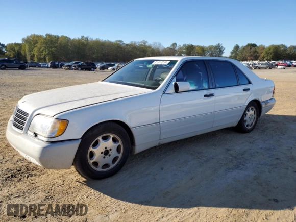 1995 Mercedes-Benz S with VIN WDBGA51E1SA225395, listed as a Copart auction lot 81313224 with 128,402 mi miles and Clean Title. Bid and sale history available at DreamBid. Image 1.