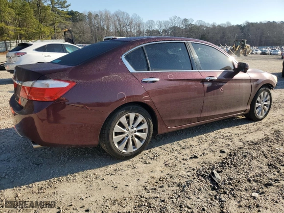 2015 Honda Accord Sedan EX-L with VIN 1HGCR3F85FA015082, listed as a Copart auction lot 48669785 with 192,679 mi miles and Salvage Title. Bid and sale history available at carsss.com. Image 3.