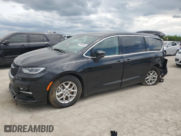 2023 Chrysler Pacifica Touring L with VIN 2C4RC1BG4PR621126, listed as a Copart auction lot 56694085 with 42,659 mi miles and Salvage title. Bid and sale history available at DreamBid. Image 1.