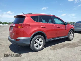 2013 Toyota RAV4 XLE with VIN 2T3RFREV4DW102059, listed as a Copart auction lot 61663585 with 132,375 mi miles and Salvage title. Bid and sale history available at DreamBid. Image 3.