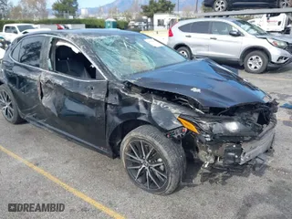 2021 Toyota Camry SE Nightshade with VIN 4T1G11AK9MU463783, listed as a IAAI auction lot 41389663 with 1 mi miles. Bid and sale history available at carsss.com. Image 1.