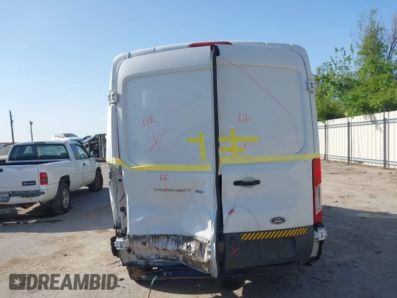 2017 Ford Transit Cargo with VIN 1FTYE1CM4HKB25432, listed as a IAAI auction lot 41830840 with 184,829 mi miles and . Bid and sale history available at carsss.com. Image 16.