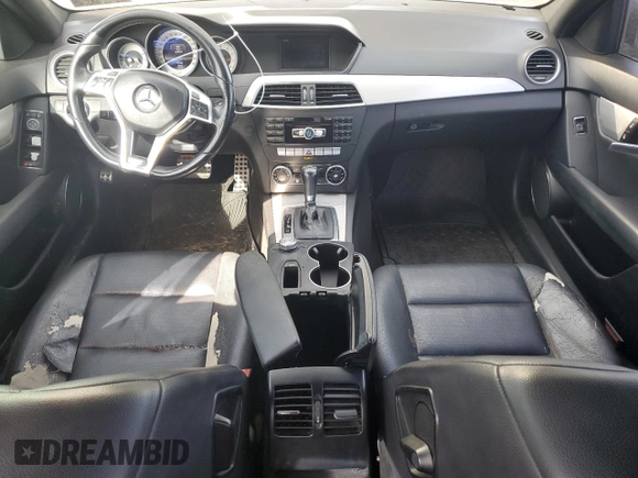 2013 Mercedes-Benz C C 250 Sport with VIN WDDGF4HB5DR268981, listed as a Copart auction lot 54486215 with Not Provided miles and Clean Title. Bid and sale history available at carsss.com. Image 8.