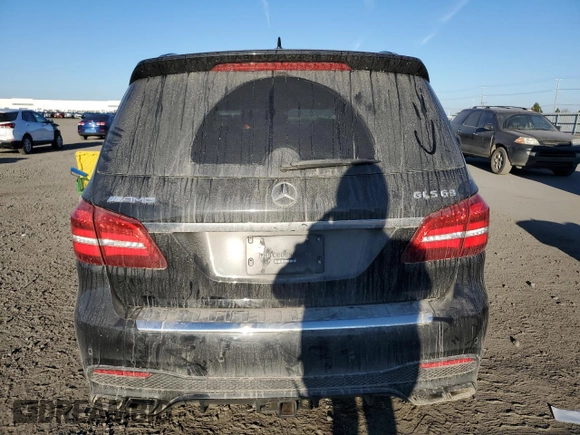 2017 Mercedes-Benz GLS 63 AMG with VIN 4JGDF7FE5HA765976, listed as a Copart auction lot 47546314 with 76,737 mi miles and . Bid and sale history available at DreamBid. Image 6.