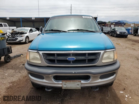 1997 Ford F-150 z VIN 1FTDF1829VKA55991, wystawiony jako Copart lot #59338705 z przebiegiem 160 202 mil mil oraz Czysty tytuł • Clean title. Historia ofert i sprzedaży dostępna na DreamBid. Obrazek 5.