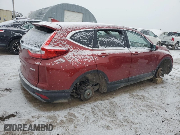 2019 Honda CR-V EX-L with VIN 2HKRW2H84KH604619, listed as a Copart auction lot 85748844 with 0 mi miles and Salvage Title. Bid and sale history available at carsss.com. Image 3.