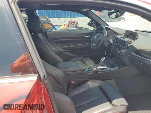 2017 BMW 2 Series 230i with VIN WBA2F9C37HV664597, listed as a Copart auction lot 58743925 with 40,537 mi miles and Salvage title. Bid and sale history available at DreamBid. Image 10.