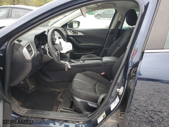 2017 Mazda Mazda3 4-Door Sport with VIN 3MZBN1U7XHM124094, listed as a Copart auction lot 87004174 with 0 mi miles and Salvage Title. Bid and sale history available at carsss.com. Image 7.