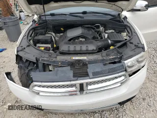 2011 Dodge Durango Citadel with VIN 1D4SE5GT7BC594890, listed as a Copart auction lot 64220575 with 140,909 mi miles and Salvage title. Bid and sale history available at DreamBid. Image 12.